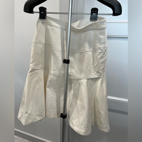 Marc Jacobs Size 6 white cotton fully lined skirt - Picture 4 of 8